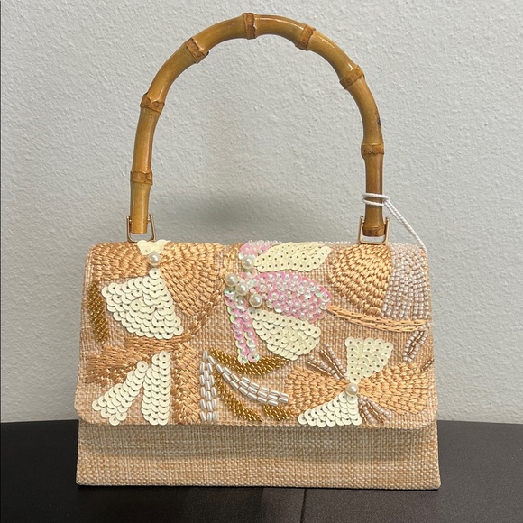 Haute Hippie Handbags - Haute Hippie | Sequin/Beaded Shoulder Bag